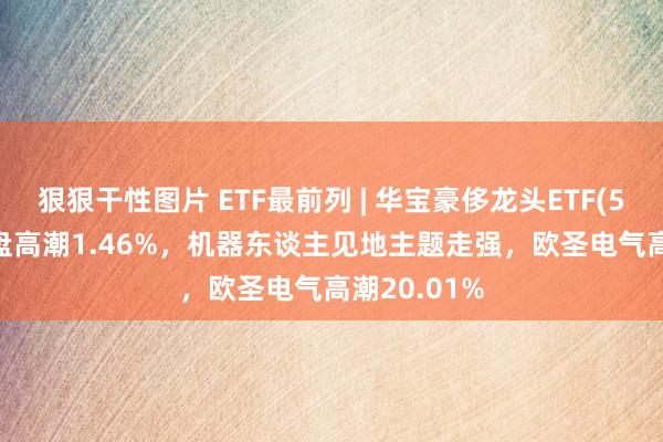 狠狠干性图片 ETF最前列 | 华宝豪侈龙头ETF(516130)早盘高潮1.46%，机器东谈主见地主题走强，欧圣电气高潮20.01%